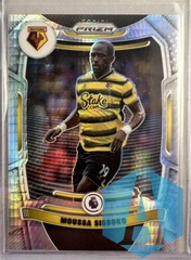 2021-22 Moussa Sissoko #258 Prizm Premier League Hyper Silver Prizm Watford